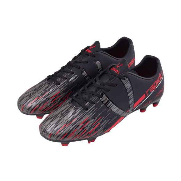 БЕЗ УПАКОВКИ Бутсы футбольные JOGEL Rapido FG Black/grey