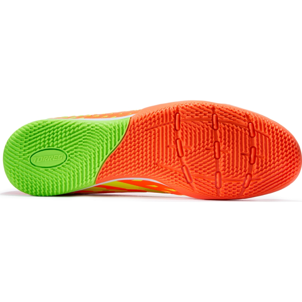 Бутсы зальные подростковые TORRES RAYO-J, TS134234-856-37, р.37, оранжево-жёлтый