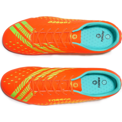 Бутсы зальные подростковые TORRES RAYO-J, TS134234-856-37, р.37, оранжево-жёлтый