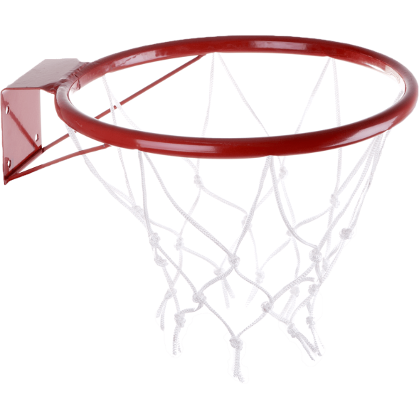 Кольцо баскетбольное №5, с сеткой, d=380 мм