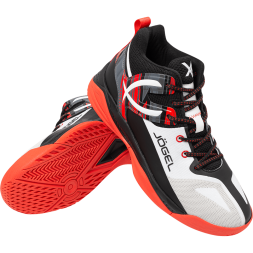 Кроссовки баскетбольные JÖGEL X1, White/red