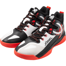 Кроссовки баскетбольные JÖGEL X1, White/red