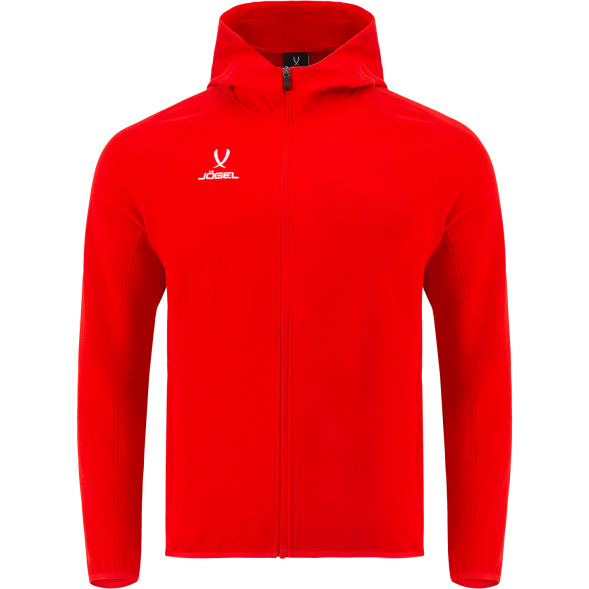 Худи на молнии JOGEL ESSENTIAL Athlete Hooded FZ Jacket, красный