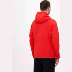 Худи на молнии JÖGEL ESSENTIAL Athlete Hooded FZ Jacket, красный
