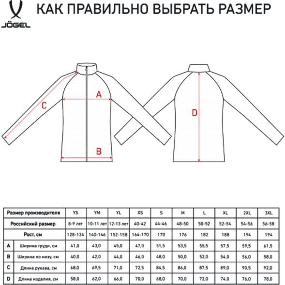 Джемпер тренировочный JOGEL CAMP Training Top 1/4 Zip, синий