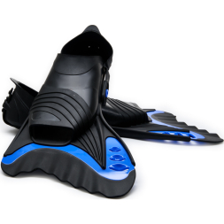 Ласты для бассейна SALVAS Aquaria Fin BA195SMBBSTS, размер XS-SM, синий