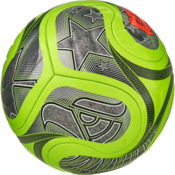 Мяч футб. ADIDAS WC26 Trionda Competition Winter JV6223, р.5, FIFA Pro, 4пан, ПУ,термосш, флуор.лайм