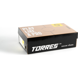 Бутсы футбольные (многошиповки) подростковые TORRES BOLA-J, TS2342310-372-37, р.37,с носком, синий