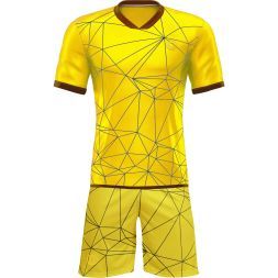 Футбольная форма ЭКИПО WEB Желтый цвет