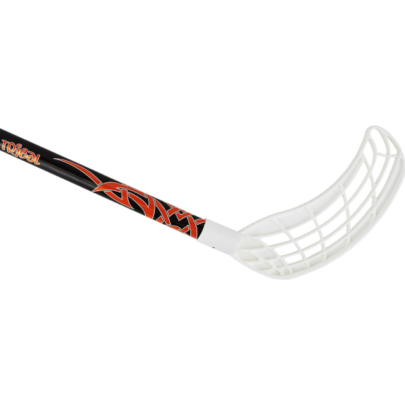 Клюшка для флорбола детская RealStick Tribal Jr, 85 см (рост 150-160 см), MR-KF-TR85-WH, без загиба