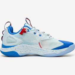 Кроссовки баскетбольные JOGEL Contest, голубой/красный