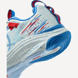 Кроссовки баскетбольные JOGEL Contest, голубой/красный