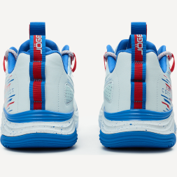 Кроссовки баскетбольные JOGEL Contest, голубой/красный