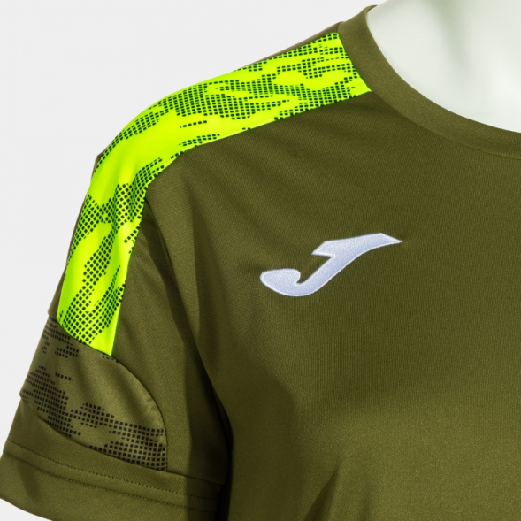 Футболка JOMA CAMISETA MANGA CORTA CHAMPIONSHIP VIII VERDE AMARILLO