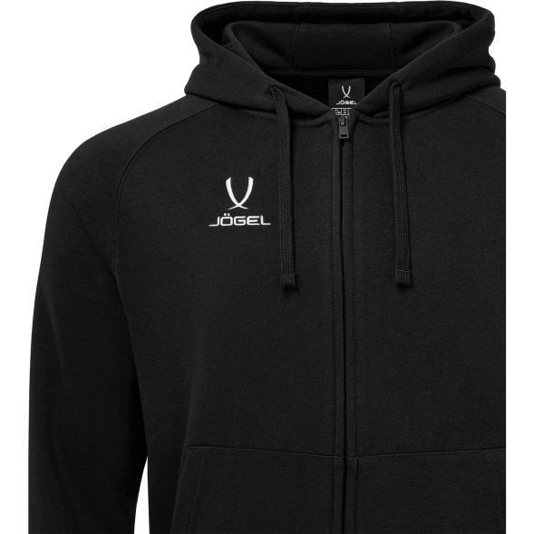 Худи JOGEL ESSENTIAL Club reglan Cotton Zip Hoodie 99, черный