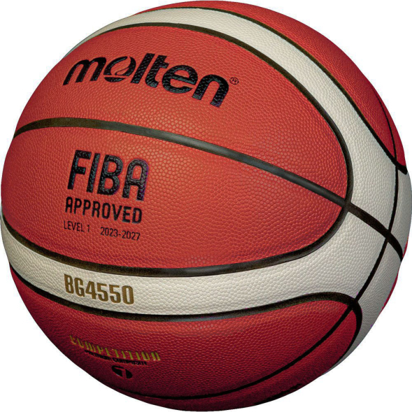 Мяч баск. MOLTEN B7G4550X р.7, FIBA Appr, 12 пан, композит.кожа (ПУ), нейл.кор,кор-беж-чер