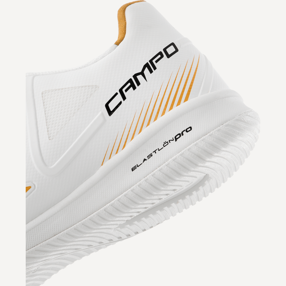 Бутсы зальные JÖGEL CAMPO 2.0, белый/золотой