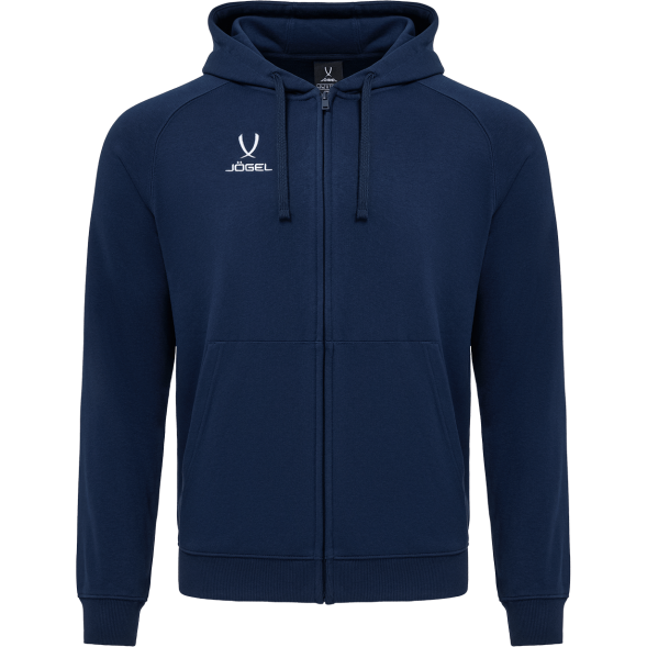 Худи JOGEL ESSENTIAL Club reglan Cotton Zip Hoodie Z4, темно-синий