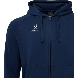 Худи JOGEL ESSENTIAL Club reglan Cotton Zip Hoodie Z4, темно-синий
