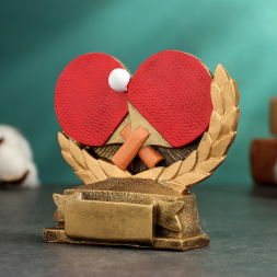 Стела &quot;Настольный теннис&quot; 9х3х11см