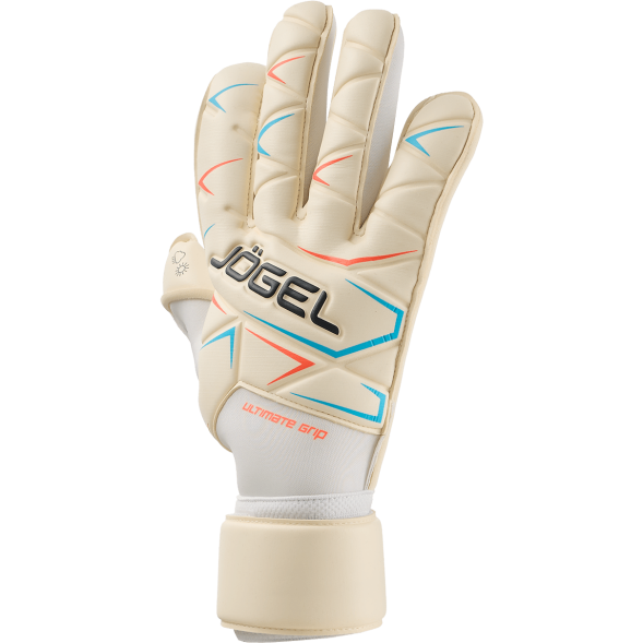 Перчатки вратарские JOGEL Legend UL4 Roll Negative, белый