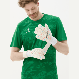 Перчатки вратарские JOGEL Legend UL4 Roll Negative, белый