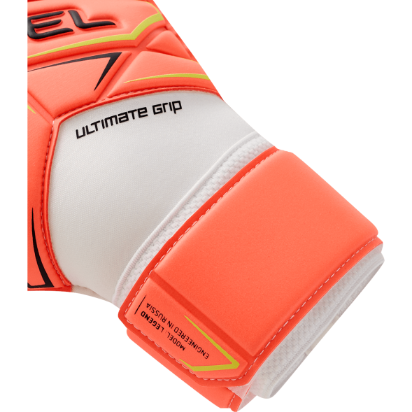 Перчатки вратарские JOGEL Legend UL4 Roll Negative, коралловый