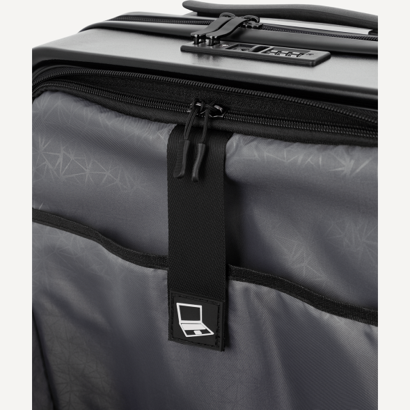 Чемодан для ручной клади JOGEL ESSENTIAL Carry on Spinner, черный