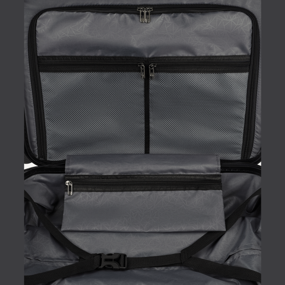 Чемодан для ручной клади JOGEL ESSENTIAL Carry on Spinner, черный