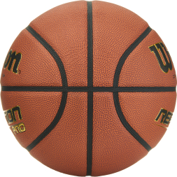 Мяч баск. WILSON Reaction PRO, WTB10138XB06, р.6, синт. PU, бутил. камера, темно-коричневый