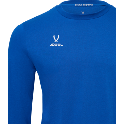 Лонгслив тренировочный JOGEL DIVISION PerFormDRY Training CVC LS Z2, синий