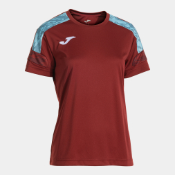 Футболка JOMA CAMISETA MANGA CORTA CHAMPIONSHIP VIII BURDEOS CELESTE