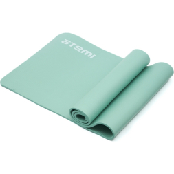Коврик многофункциональный для туризма, фитнеса и йоги Atemi, AYM05BE, NBR, 183x61x1,0 см, голубой