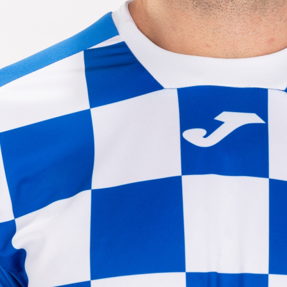 Футболка игровая JOMA с коротким рукавом FLAG II Синий-белый