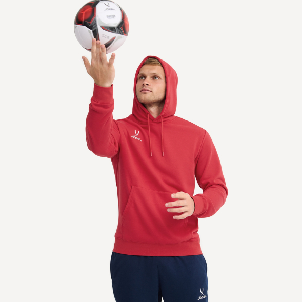 Худи JOGEL ESSENTIAL Cotton Hoodie, красный
