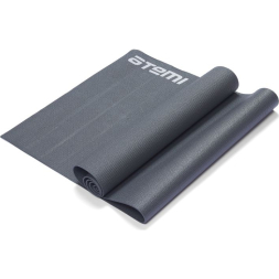 Коврик многофункциональный для туризма, фитнеса и йоги Atemi, AYM01GY, ПВХ, 173х61х0,3 см, серый