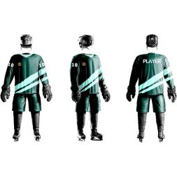 Хоккейное джерси ЭКИПО - Зелено-салатовый