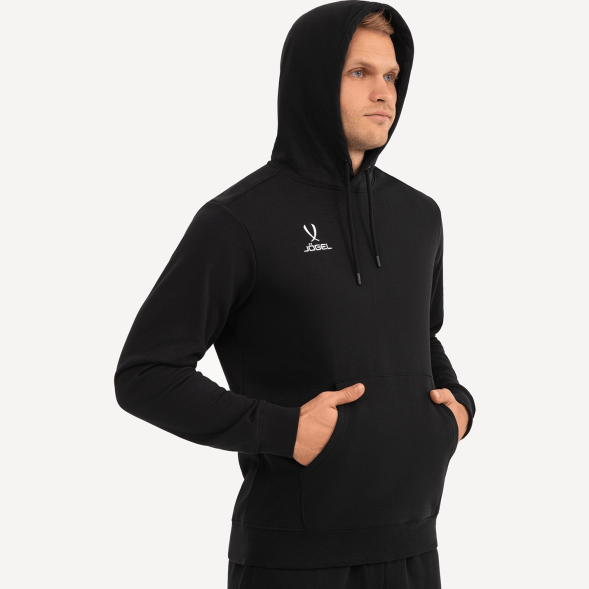 Худи JOGEL ESSENTIAL Cotton Hoodie, черный