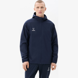 Куртка ветрозащитная JÖGEL CAMP Rain Jacket, темно-синий