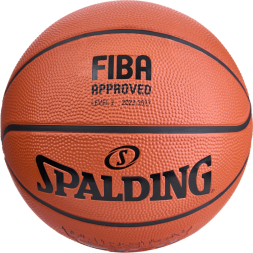 Мяч баск. SPALDING TF-150 Varsity Logo FIBA 84421z, р.7, FIBA Approved, резина, коричнево-черный