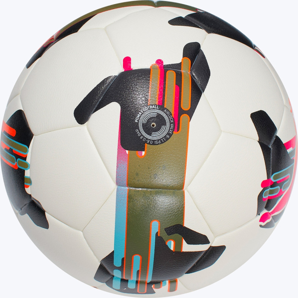 Мяч футб. PUMA Orbita 5 TB Hardground, 08432901, р.5, 32 пан, ТПУ, термосшивка, мультиколор