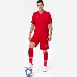 Шорты игровые JÖGEL DIVISION PerFormDRY Union Shorts, красный/темно-красный/белый