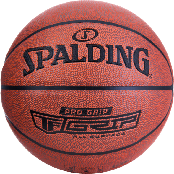 Мяч баск. SPALDING Pro Grip 76874z, р.7, композит. кожа (ПУ) коричневый