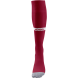 Гетры футбольные JOGEL CAMP ADVANCED SOCKS, гранатовый/белый