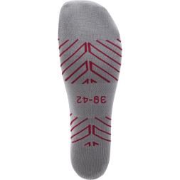 Гетры футбольные JOGEL CAMP ADVANCED SOCKS, гранатовый/белый