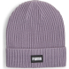 Шапка PUMA Ribbed Classic Cuff Beanie, 02403806, белый