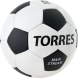 Мяч футб. TORRES Main Stream, F30184,р.4, 32 пан. ПУ, 4 под. слоя, руч. сшив., бело-черный