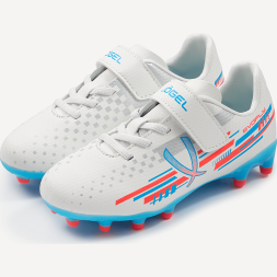 Бутсы футбольные JÖGEL Evofly FG Talant White/blue, детский