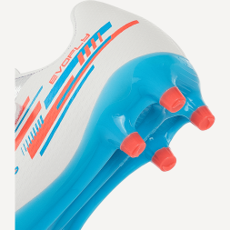 Бутсы футбольные JÖGEL Evofly FG Talant White/blue, детский