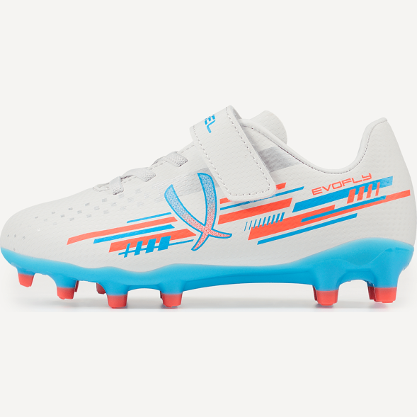 Бутсы футбольные JOGEL Evofly FG Talant White/blue, детский